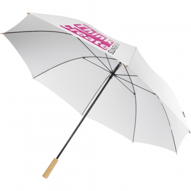 Logo trade advertising products image of: Romee 30'' windproof recycled PET golf umbrella