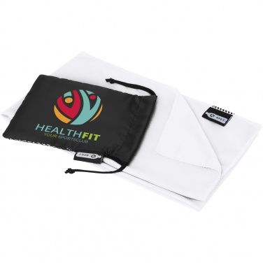 Logotrade promotional product image of: Raquel cooling towel made from recycled PET 80x30 cm