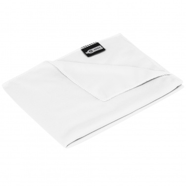 Logo trade business gifts image of: Raquel cooling towel made from recycled PET 80x30 cm