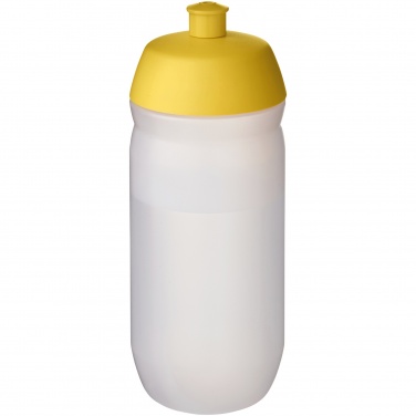 Logo trade promotional merchandise picture of: HydroFlex™ Clear 500 ml squeezy sport bottle