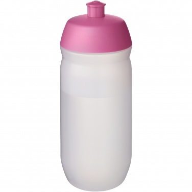 Logotrade corporate gift picture of: HydroFlex™ Clear 500 ml squeezy sport bottle