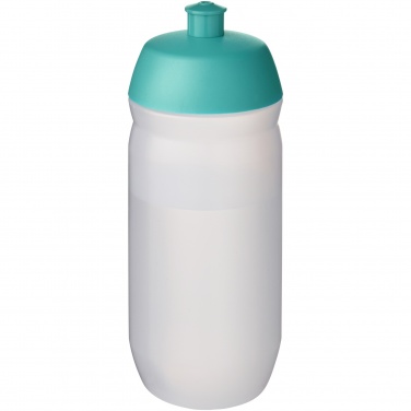 Logo trade business gift photo of: HydroFlex™ Clear 500 ml squeezy sport bottle