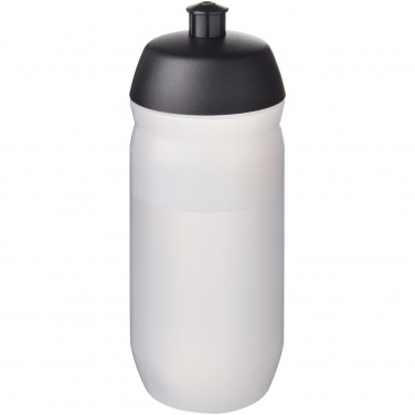 Logo trade promotional merchandise photo of: HydroFlex™ Clear 500 ml squeezy sport bottle