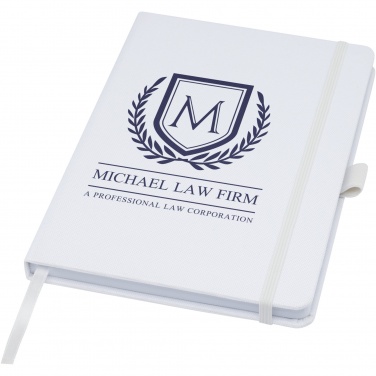 Logotrade advertising product picture of: Honua A5 recycled paper notebook with recycled PET cover