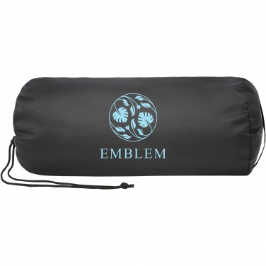 Logo trade promotional items image of: Lily GRS certified RPET coral fleece blanket