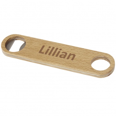 Logo trade promotional items picture of: Origina wooden bottle opener