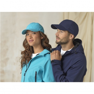Logotrade promotional giveaway image of: Mica 6 panel GRS recycled cool fit cap