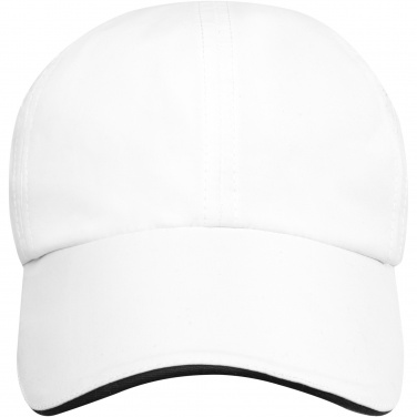 Logo trade advertising product photo of: Morion 6 panel GRS recycled cool fit sandwich cap