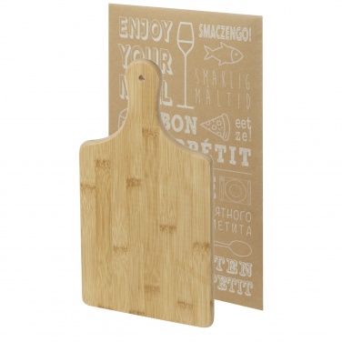Logo trade advertising product photo of: Quimet bamboo cutting board