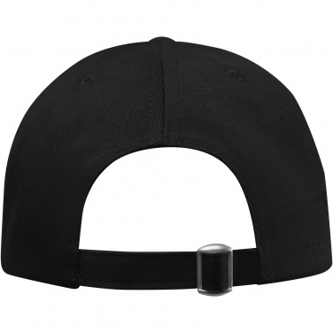 Logo trade promotional giveaways image of: Topaz 6 panel GRS recycled sandwich cap