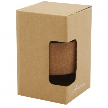 Logo trade promotional merchandise image of: Lidan 360 ml borosilicate glass tumbler with silicone lid