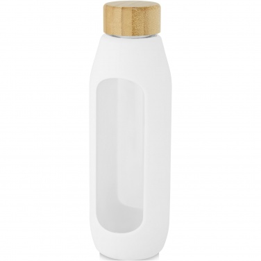 Logotrade advertising product picture of: Tidan 600 ml borosilicate glass bottle with silicone grip
