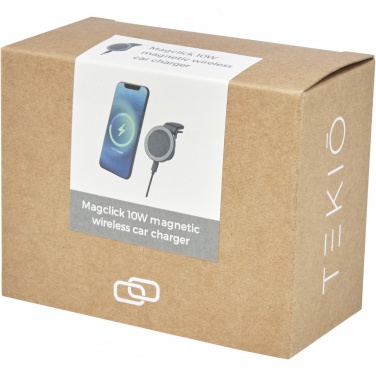 Logo trade corporate gifts picture of: Magclick 10W wireless magnetic car charger