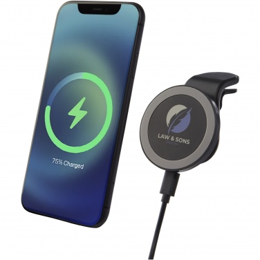 Logo trade promotional products image of: Magclick 10W wireless magnetic car charger