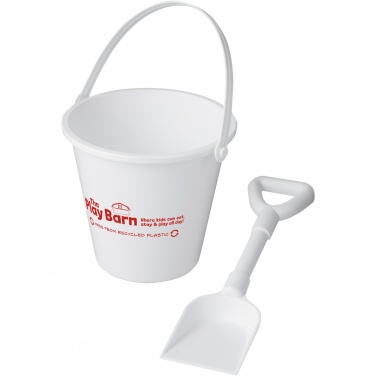 Logo trade promotional products picture of: Tides recycled beach bucket and spade