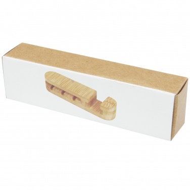 Logotrade promotional item image of: Edulis bamboo cable manager 