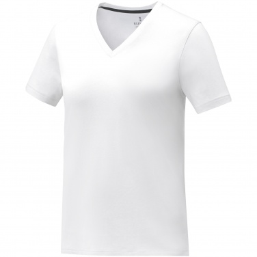 Logotrade business gifts photo of: Somoto short sleeve women's V-neck t-shirt 