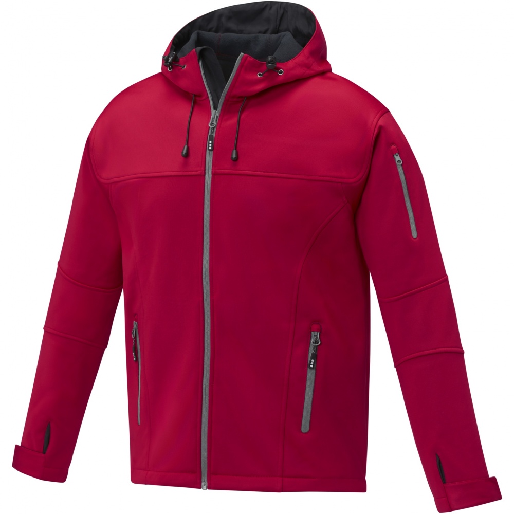 Logo trade promotional item photo of: Match men's softshell jacket