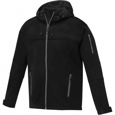 Logo trade corporate gifts image of: Match men's softshell jacket