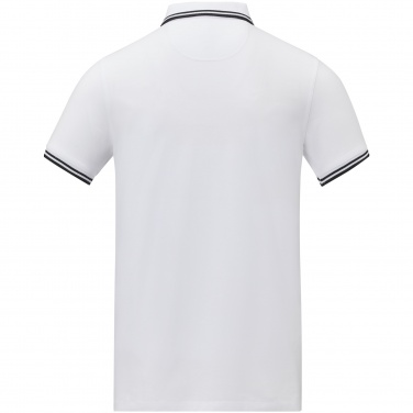 Logotrade promotional products photo of: Amarago short sleeve men's tipping polo
