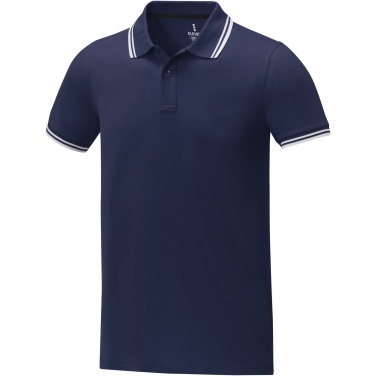 Logotrade promotional giveaways photo of: Amarago short sleeve men's tipping polo