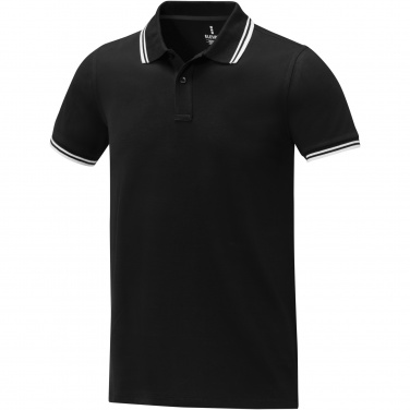 Logotrade promotional giveaway image of: Amarago short sleeve men's tipping polo