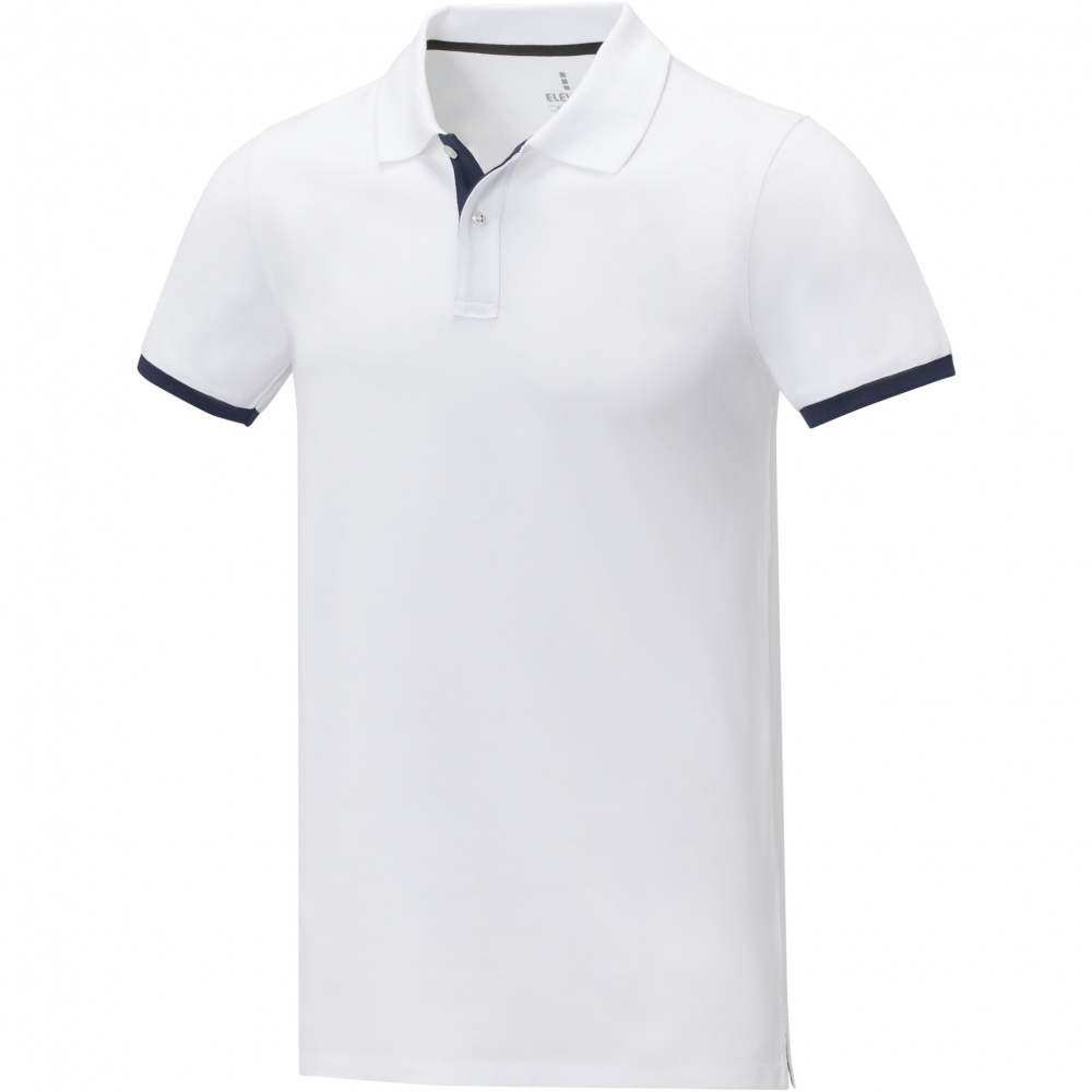 Logotrade promotional items photo of: Morgan short sleeve men's duotone polo