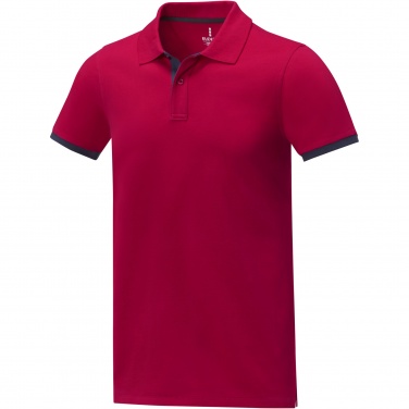 Logotrade promotional merchandise picture of: Morgan short sleeve men's duotone polo