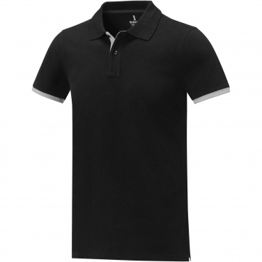Logotrade promotional item image of: Morgan short sleeve men's duotone polo