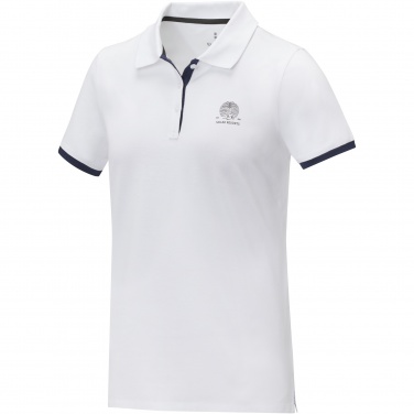 Logotrade corporate gifts photo of: Morgan short sleeve women's duotone polo