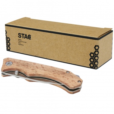 Logotrade advertising product picture of: Dave pocket knife with belt clip