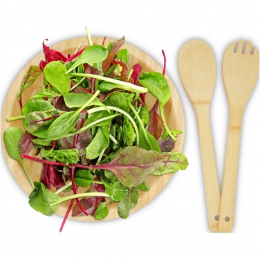 Logotrade business gift image of: Argulls bamboo salad bowl and tools