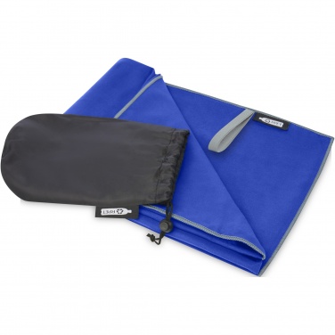 Logo trade promotional products picture of: Pieter recycled PET ultra lightweight and quick dry towel 130 x 80 cm