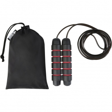 Logo trade advertising products picture of: Austin soft skipping rope in recycled PET pouch