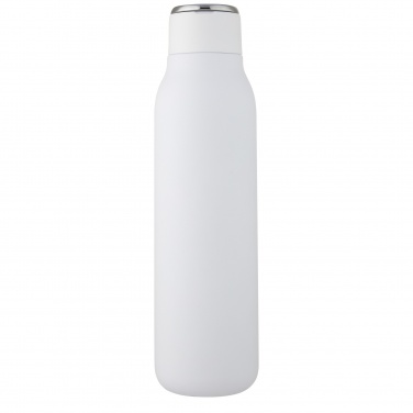 Logo trade business gifts image of: Marka 600 ml copper vacuum insulated bottle with metal loop