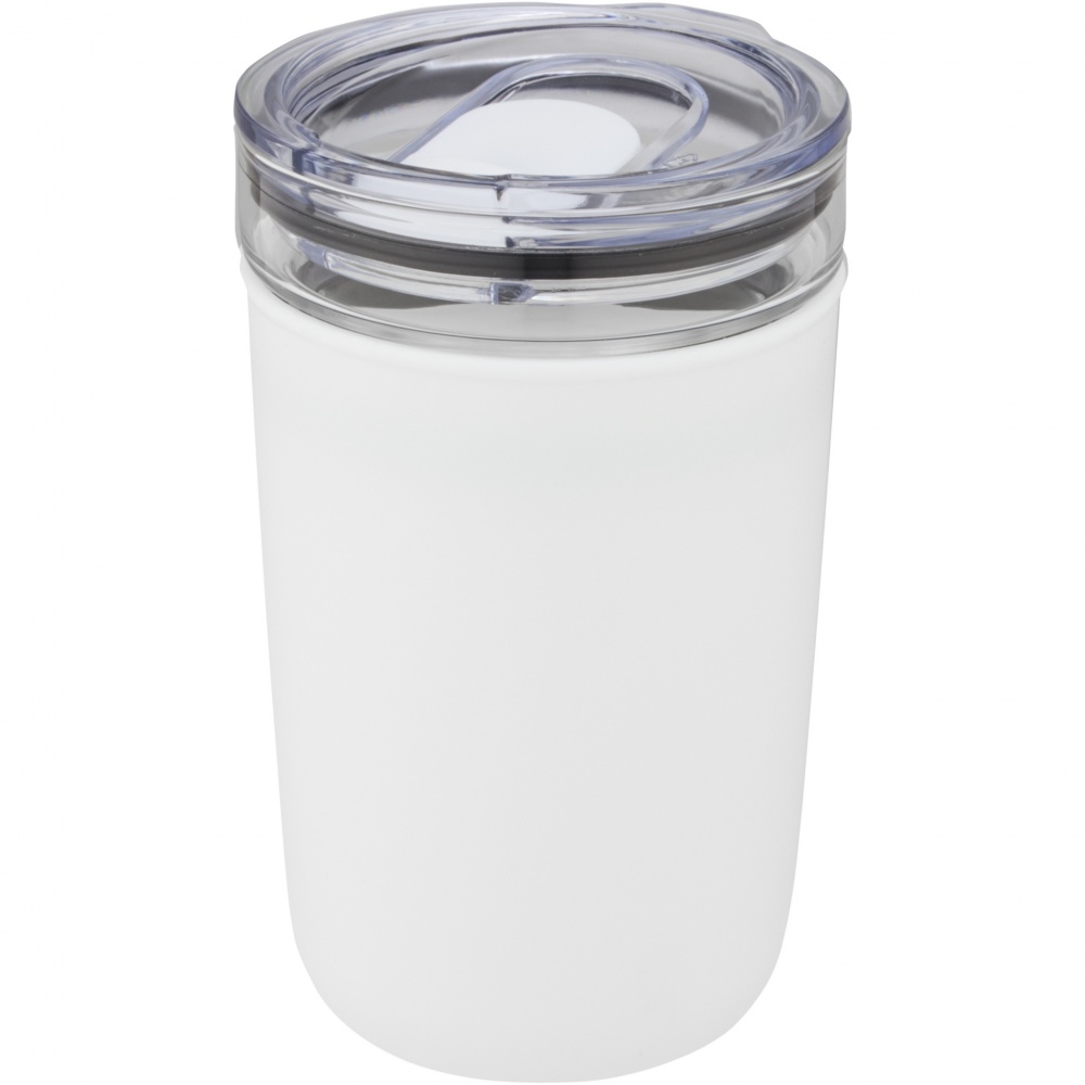 Logo trade promotional items picture of: Bello 420 ml glass tumbler with recycled plastic outer wall
