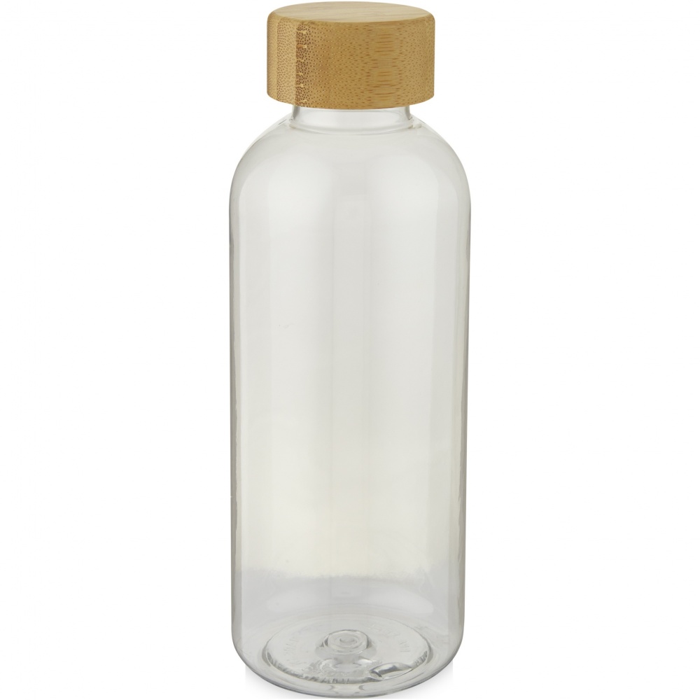 Logo trade business gifts image of: Ziggs 650 ml recycled plastic water bottle