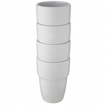Logo trade promotional items image of: Staki 4-piece 280 ml stackable mug gift set