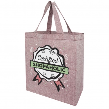 Logo trade advertising products image of: Pheebs 150 g/m² recycled gusset tote bag 13L