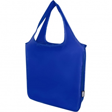 Logo trade promotional giveaway photo of: Ash RPET large foldable tote bag 14L