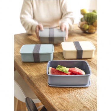 Logotrade promotional gift picture of: Dovi recycled plastic lunch box