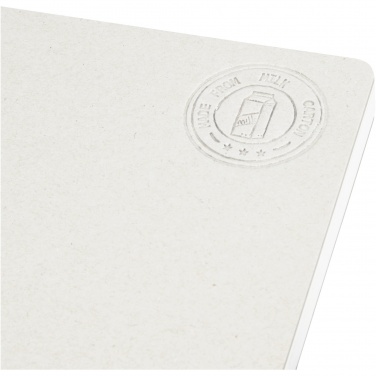 Logo trade business gifts image of: Dairy Dream A5 size reference recycled milk cartons spineless notebook