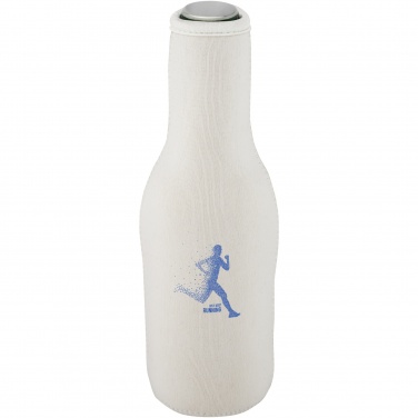 Logo trade business gift photo of: Fris recycled neoprene bottle sleeve holder