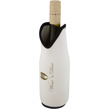 Logo trade promotional giveaways picture of: Noun recycled neoprene wine sleeve holder