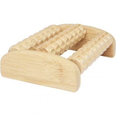 Logo trade promotional merchandise picture of: Venis bamboo foot massager