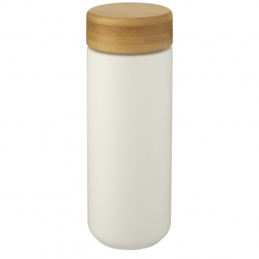 Logo trade promotional giveaways picture of: Lumi 300 ml ceramic tumbler with bamboo lid