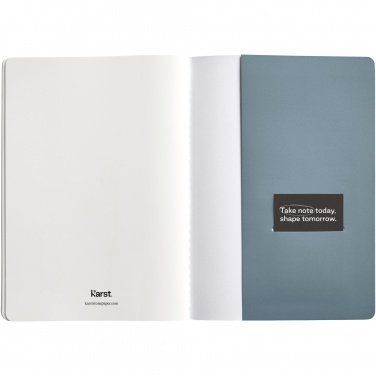 Logo trade promotional items image of: Karst® A5 stone paper journal twin pack