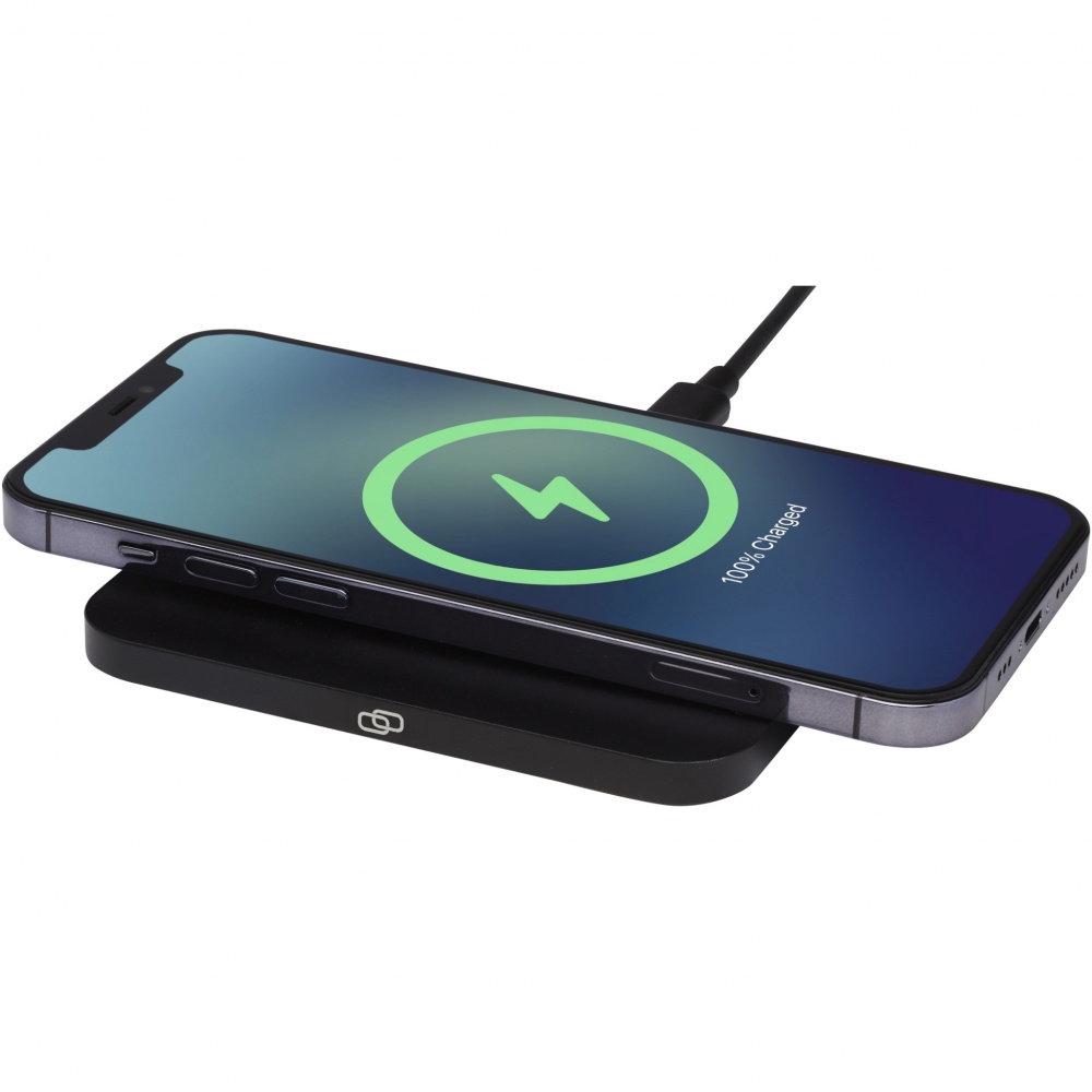 Logotrade corporate gift image of: Hybrid 15W premium wireless charging pad