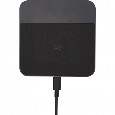 Logo trade promotional gifts picture of: Hybrid 15W premium wireless charging pad