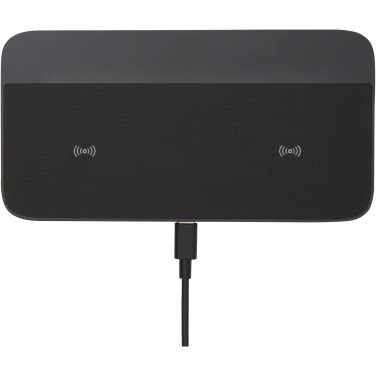 Logo trade business gift photo of: Hybrid 15W premium dual wireless charging pad